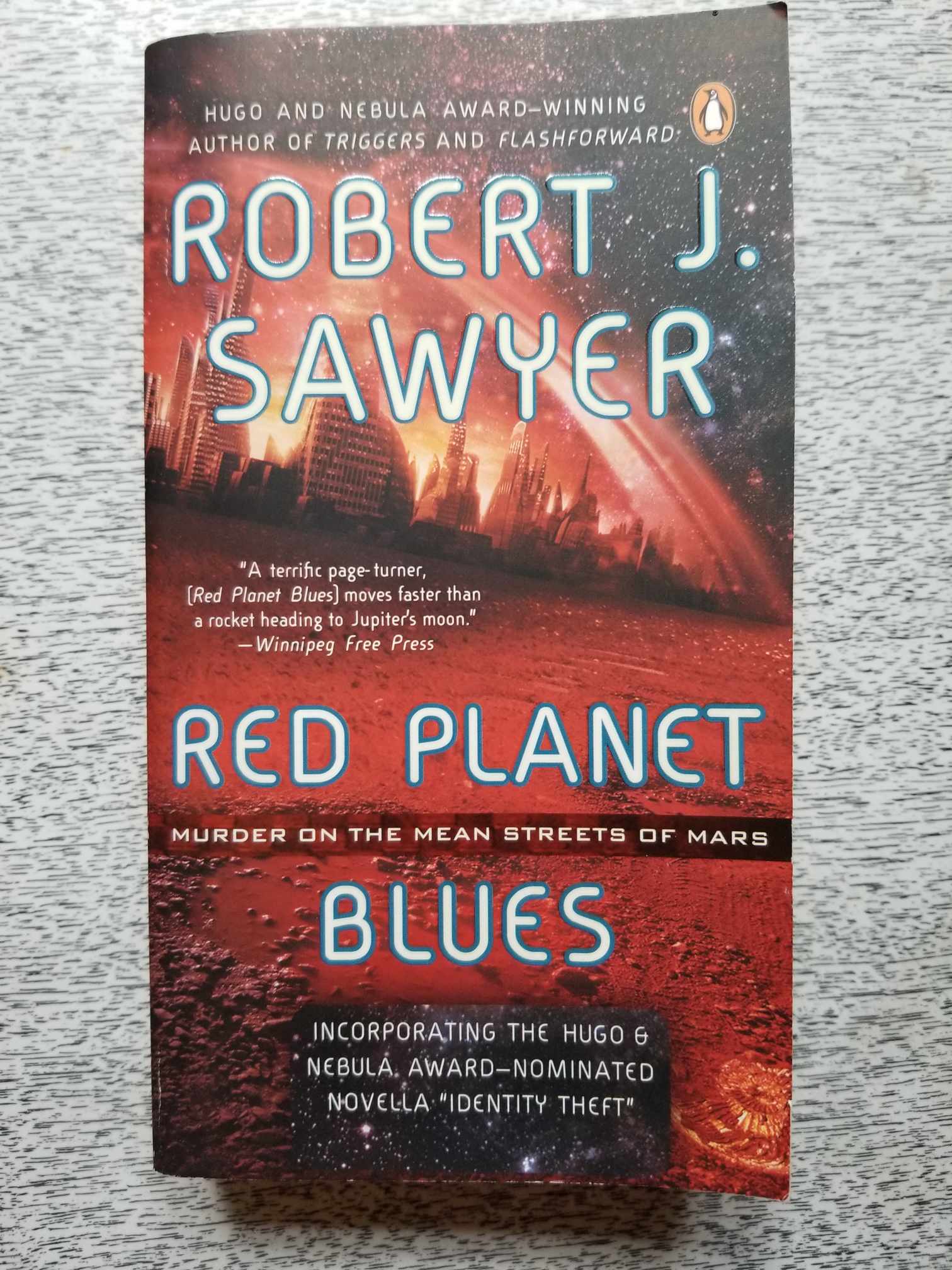 Red Planet Blues by Robert J. Sawyer
